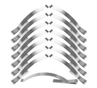 LABRIMP Window Screen with 50pcs Tension Spring Clips Stainless Steel Corner Mount Flat Spring Clips for Secure Window Screens Simple Installation