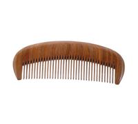 LABRIMP Wooden Hair Comb Moon-shaped Verawood Massage Comb Retro Carved Scalp Massager for Women and Men Anti-breakage Hair Care Tool Relieves Itching and Soothes Stress