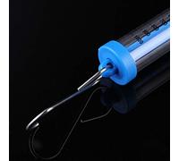 Labs Force Meter Spring Scale Scale Labeled Transparent Spring Balance Suitable for Scientific 2.5N/10N The Picture May Not Reflect The Actual Color of The Item. Thank You!