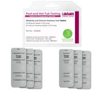 Labsales Hot Tub, Spa and Pool Kit Two Test Tablet Refill, 30 Alka Test Tablets For Alkalinity And 30 Hardness Test Tablets For Comparator Tester