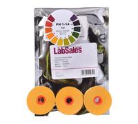 Labsales Universal Full Range PH 1-14 Low Plastic Refill Kit, Three 5M Rolls For Easy Tearing Into Strips, For PH Testing of Liquids