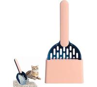 Labstandard Cat Litter Scoop with Stand Cat Litter Shovel strong ABS Plastic Scoop Large Pet Cleanning Tool for Cat Sand Cleaning Supplies Products Toilet For Dog Food Spoons (PINK)