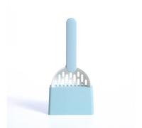 Labstandard Cat Litter Scoop with Stand Cat Litter Shovel strong ABS Plastic Scoop Large Pet Cleanning Tool for Cat Sand Cleaning Supplies Products Toilet For Dog Food Spoons (BLUE)