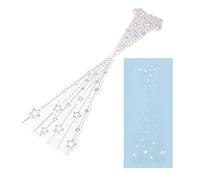 Labstandard Love Heart & Star Bubble Spotty Line Cutting Dies for Greeting Card Making DIY Scrapbooking Album Decorative Embossing Craft