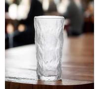 Labstandard Whiskey Glass Glacier Texture, Unique Drinking Experience Glass Material Capacity 300ml
