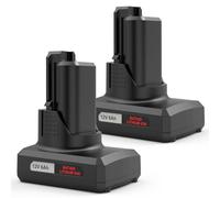 LabTEC 12V 6000mAh Li-ion Battery for Bosch BAT420, Replacement Battery for Bosch 2607336013 2607336014 BAT411 BAT411A BAT412A