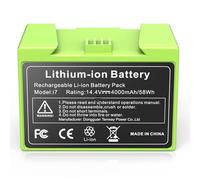 LabTEC 14.4V 4000mAh Replacement Battery for iRobot Roomba i7, Li-Ion Battery for Roomba E5 7150 7550 3150 3550 4150 4552 i4 i4+ i3 i3+ i7158 i7550 i755020 4624 864 ABL-D1 Vacuum Cleaner BATTERY