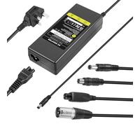 LabTEC 42V 2A Hoverboard Mobility Scooter Charger Electric Bike Battery Charger for 36V 2A 10S Li-on Battery E-bike Power Supply 4 in 1
