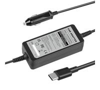 LabTEC 90W 65W 12V-24V USB-C Car Charger Laptop Power Adapter Universal for Macbook Pro/Air Lenovo Thinkpad Acer Asus Chromebook Samsung Dell and more Type-C Devices