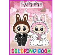 Labubu's Coloring Book for Kids and Adults: Cute Fantasy Creatures, Whimsical Monsters: A Fun and Relaxing Coloring Adventure Featuring Cute Kawaii ... Friends for Stress Relief and Creativity