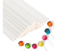 LABUYI 50pcs Cake Pop Kit - Topper Sticks, Lollipop Sticks for Cake Pops, Candies & Dessert, 10cm*3.5mm