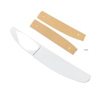 Labwork Rear Twin Barn Door Spoiler Painted Frozen White Replacement for Ford Transit Custom 2012-2023