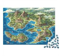 Labyrinth 1000 Piece Puzzles for Adults with No Reflection Colourful Jigsaws As A Brain Training Puzzle for Wall Decoration And Gifts 70x50cm/1000pcs