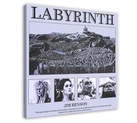 Labyrinth （19-86） Canvas Poster Bedroom Decor Landscape Office Room Decor Gift 28x28inch(70x70cm)