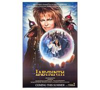 Labyrinth 1986 Retro Vintage Movie Poster in A0-A1-A2-A3-A4-MAXI sizes
