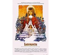 Labyrinth 1986 Retro Vintage Movie Poster Print in A0-A1-A2-A3-A4-MAXI