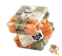 Labyrinth 3-D Puzzle Maze Cube, 3-D Puzzle Maze Ball Labyrinth Cube, Engaging Brain Teaser Toy, Mazes Ball for Stress Relief & Logic Development, Educational Focus Game Gift(Normal,1pcs)
