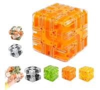 Labyrinth 3D Cube Maze Ball Puzzle, Engaging Brain Teaser Toy, Spatial Awareness Brain Training Toy, Educational Focus Game Gift for Adults Teens for Stress Relief & Logic Development