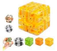 Labyrinth 3D Cube Maze Ball Puzzle, Engaging Brain Teaser Toy, Spatial Awareness Brain Training Toy, Educational Focus Game Gift for Adults Teens for Stress Relief & Logic Development