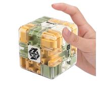 Labyrinth 3D Maze Cube - Engaging Brain Teaser Toy, Spatial Awareness Brain Training Toy, Educational Focus Game, Maze Cube For Adults Kids, For Stress Relieve & Logic Development