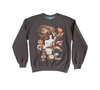 Labyrinth Characters Vintage Wash Charcoal Sweater