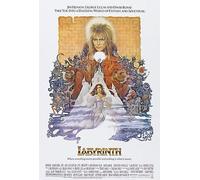 "LABYRINTH" - David Bowie Jennifer Connelly - 1986 Movie Poster - Poster Size : A4