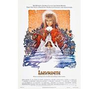 Labyrinth David Bowie Jim Henson Poster/Print/Picture Satin Photo Paper - A1-594mm x 841mm