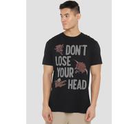 Labyrinth Don'T Lose Your Head T Shirt, Black Jim Henson Black S