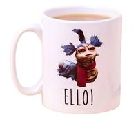 Labyrinth Ello The Worm Mug in White Labyrinth White