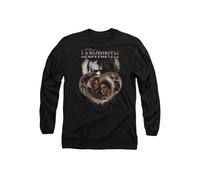 Labyrinth Globes Long Sleeve T-Shirt, Black Jim Henson Black S