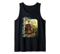 Labyrinth Illustrated Scene Vintage Fantasy Movie Tank Top