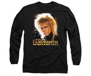 Labyrinth Jareth Unisex Long Sleeve T Shirt, Black, XX-Large