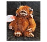 Labyrinth Ludo Baby Doll Red Bigmouth Animal Plush Doll Ornaments