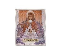 Labyrinth Maze Montage Poster Silky Touch Super Soft Throw Blanket 152 X 127 cm Jim Henson White One Size