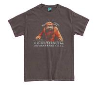 Labyrinth Men's Friend Ludo Vintage T-Shirt in Charcoal | Size: Large Labyrinth Charcoal L