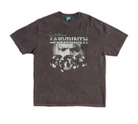 Labyrinth Men's Jareth The Goblin King Crystal Ball Vintage Wash T-Shirt in Charcoal | Size: Large Labyrinth Charcoal L