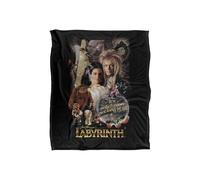 Labyrinth Only Forever Silky Touch Super Soft Throw Blanket 152 X 127 cm Jim Henson White One Size