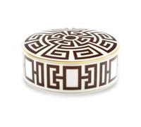 Labyrinth Pattern Trinket Box - female - Ginori 1735 - Jewellery - Brown - ONE SIZE - Accessories ONE SIZE