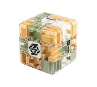 Labyrinth Puzzle - Interactive 3D Mental Brain Teaser Game | Labyrinth Cube, for Classroom Party School Travel Waiting Room Family Meeting Social Event Holiday Celebration