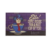 Labyrinth PVC Worm Ello Door Mat | Size: 40 cm x 70 cm Labyrinth Multicolor 40 cm x 70 cm