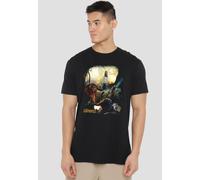 Labyrinth Sarah & Ludo T Shirt, Black Jim Henson Black S
