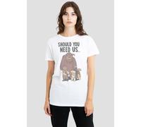 Labyrinth Should You Need Us T-Shirt, White Jim Henson White XXL