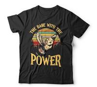 Labyrinth The Babe with The Power Unisex T-Shirt | 80s Fantasy Tee - M Black