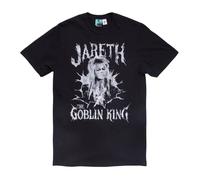Labyrinth The Goblin King Tour Back Print T-Shirt in Black | Size: 2XL Labyrinth Black 2XL