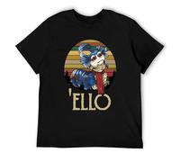 Labyrinth The Worm Ello Cult Film 80s Fantasy Vintage Black Men T Shirt Tee Black