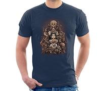 Labyrinth Thirteen Hours Tim Burton Men's T-Shirt Navy Blue