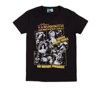 Labyrinth Through Dangers Untold Black T Shirt