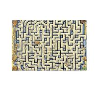 Labyrinth Treasure map Adult Wooden Jigsaw Puzzle 1000 Pieces for The Perfect Visual Feast! 1000pcs