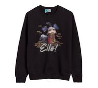 Labyrinth Worm Brickwork Black Sweater