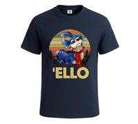 Labyrinth Worm 'Ello Vintage Graphic Art Novelty Party Men's T-Shirt Tee Top